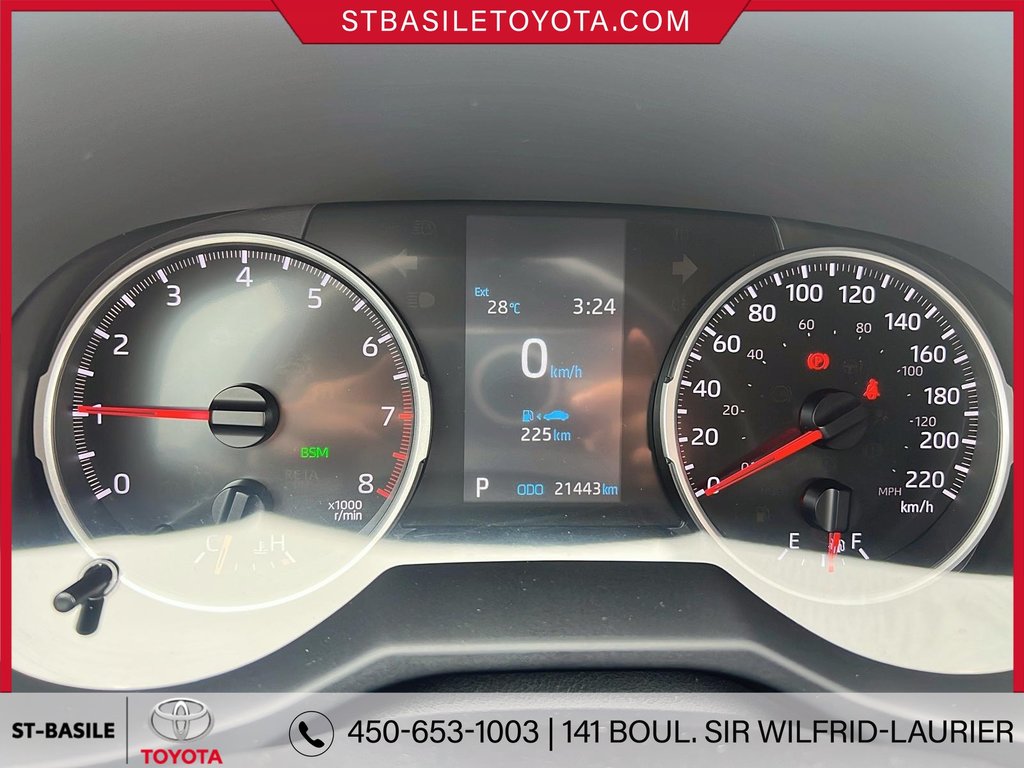 Toyota RAV4 LE FWD SIEGES CHAUFFANTS CAMERA RECUL BLUETOOTH 2022 à Saint-Basile-Le-Grand, Québec - 20 - w1024h768px