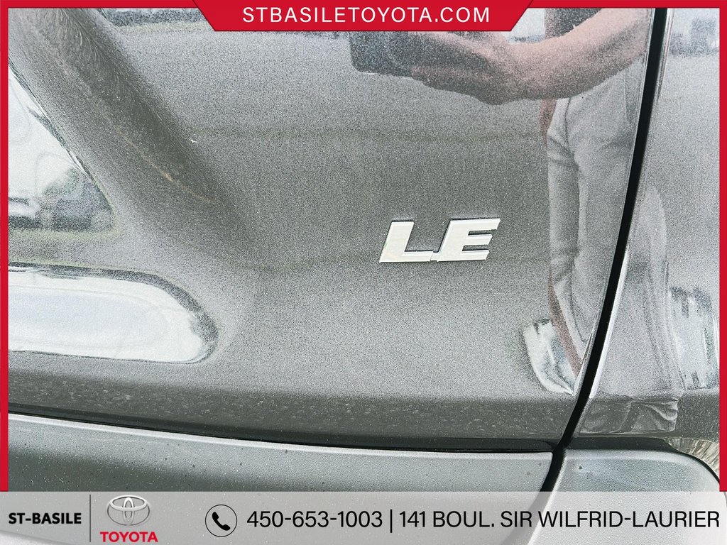 Toyota RAV4 LE FWD SIEGES CHAUFFANTS CAMERA RECUL BLUETOOTH 2022 à Saint-Basile-Le-Grand, Québec - 6 - w1024h768px