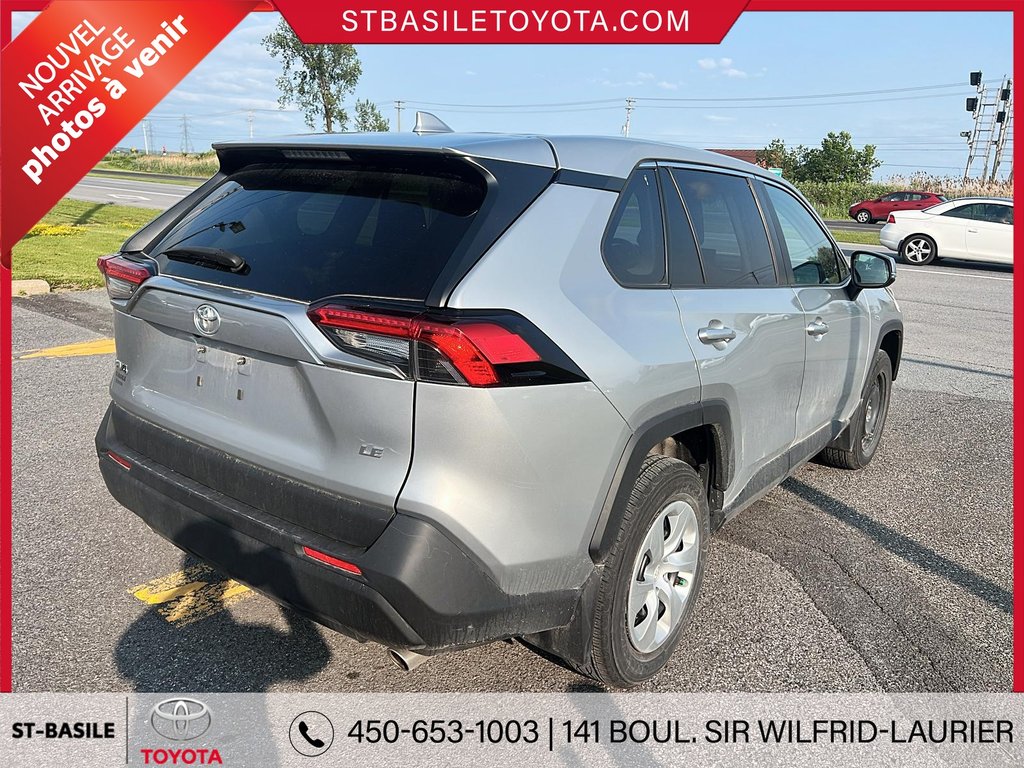 Toyota RAV4 LE FWD SIÈGES CHAUFFANT BLUETOOTH 2022 à Saint-Basile-Le-Grand, Québec - 4 - w1024h768px