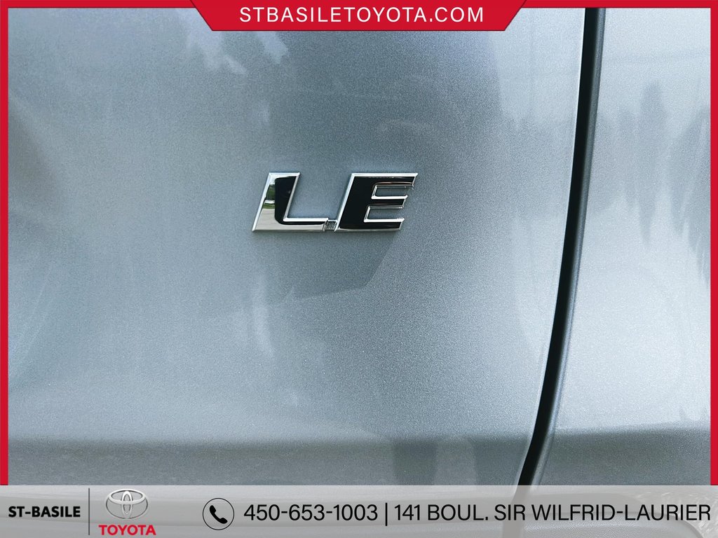Toyota RAV4 LE FWD SIEGES CHAUFFANT BLUETOOTH 2022 à Saint-Basile-Le-Grand, Québec - 6 - w1024h768px
