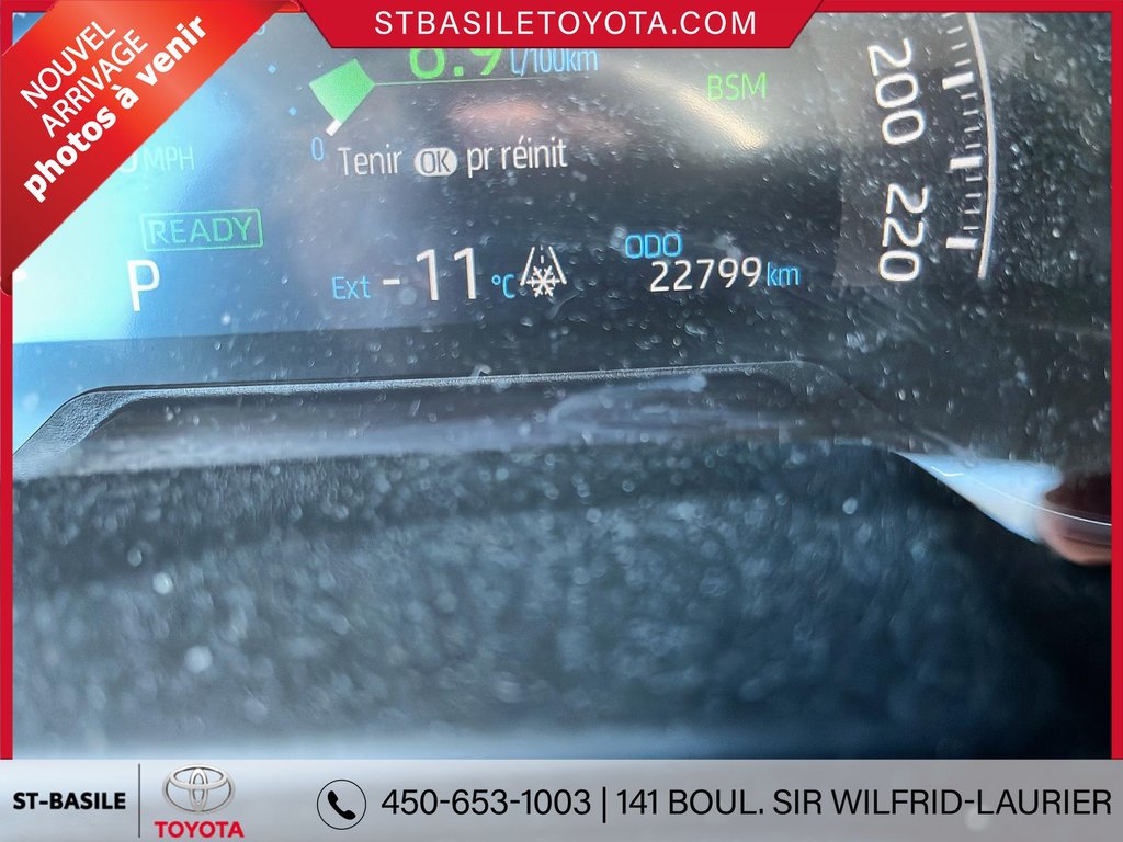 Toyota RAV4 Hybrid LE AWD SIEGES CHAUFFANTS CAMERA DE RECUL 2023 à Saint-Basile-Le-Grand, Québec - 19 - w1024h768px