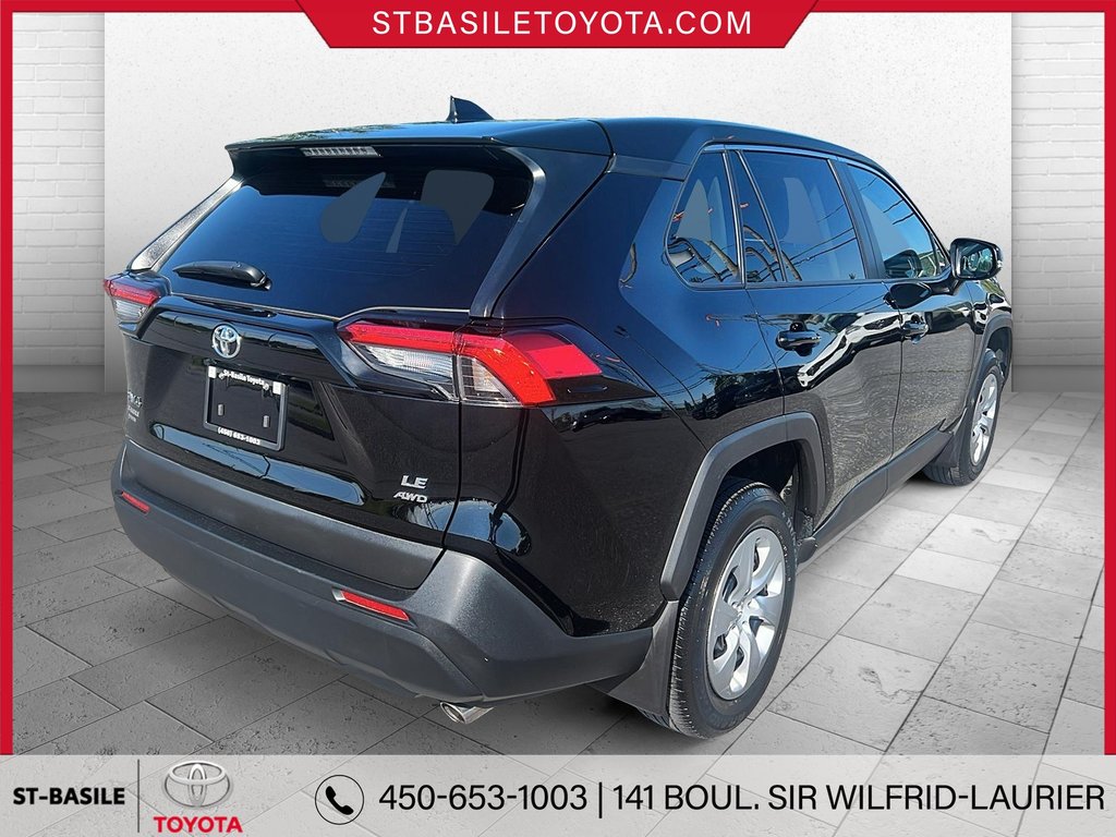 2024 Toyota RAV4 LE AWD SIEGES CHAUFFANTS CAMERA RECUL BLUETOOTH in Saint-Basile-Le-Grand, Quebec - 4 - w1024h768px