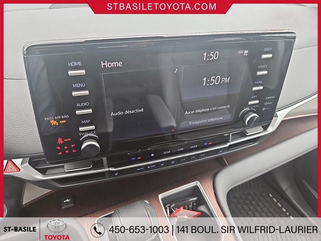2022 Toyota Sienna XLE HYBRIDE INTERIEUR CUIR TOIT OUVRANT in Saint-Basile-Le-Grand, Quebec - 25 - w1024h768px