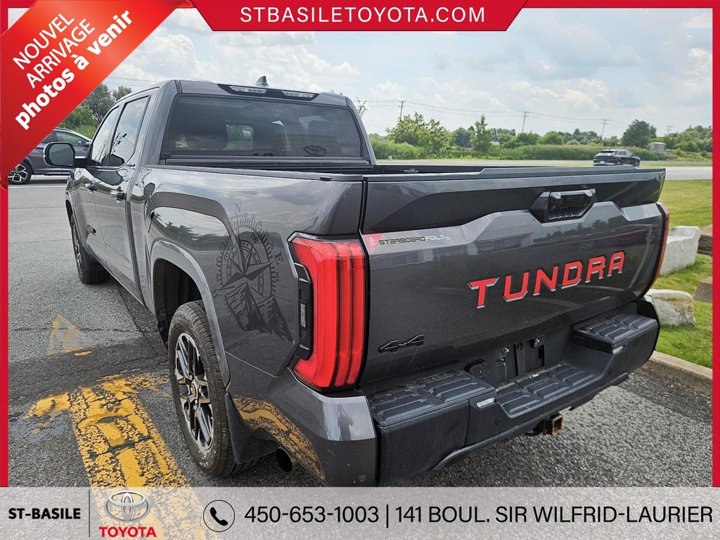 2023 Toyota Tundra CREWMAX LIMITED BOITE LONGUE 6.5p in Saint-Basile-Le-Grand, Quebec - 4 - w1024h768px
