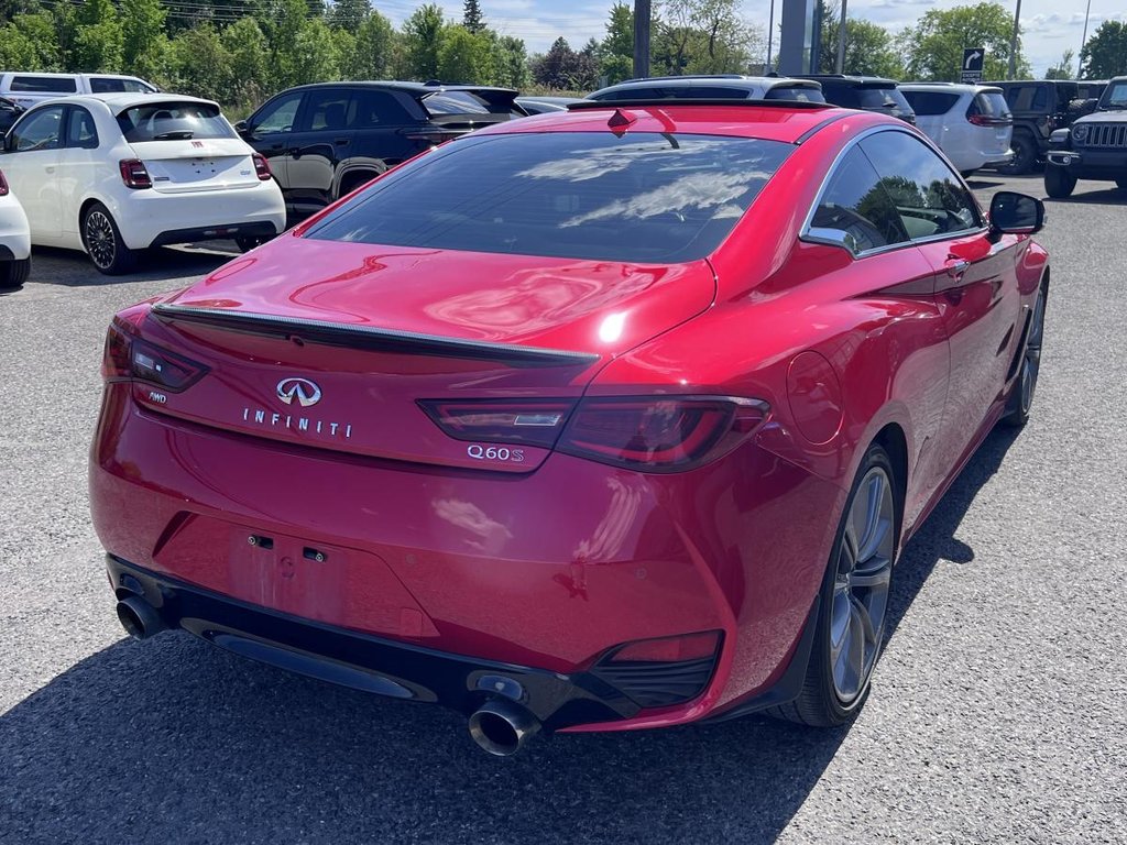 Infiniti Q60 I-LINE Red Sport TI 2022 à Saint-Basile-le-Grand, Québec - 9 - w1024h768px