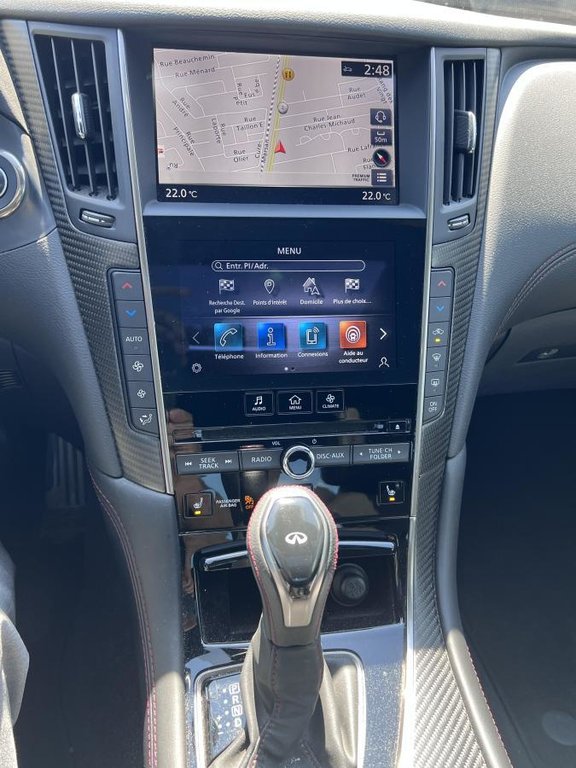 Infiniti Q60 I-LINE Red Sport TI 2022 à Saint-Basile-le-Grand, Québec - 7 - w1024h768px