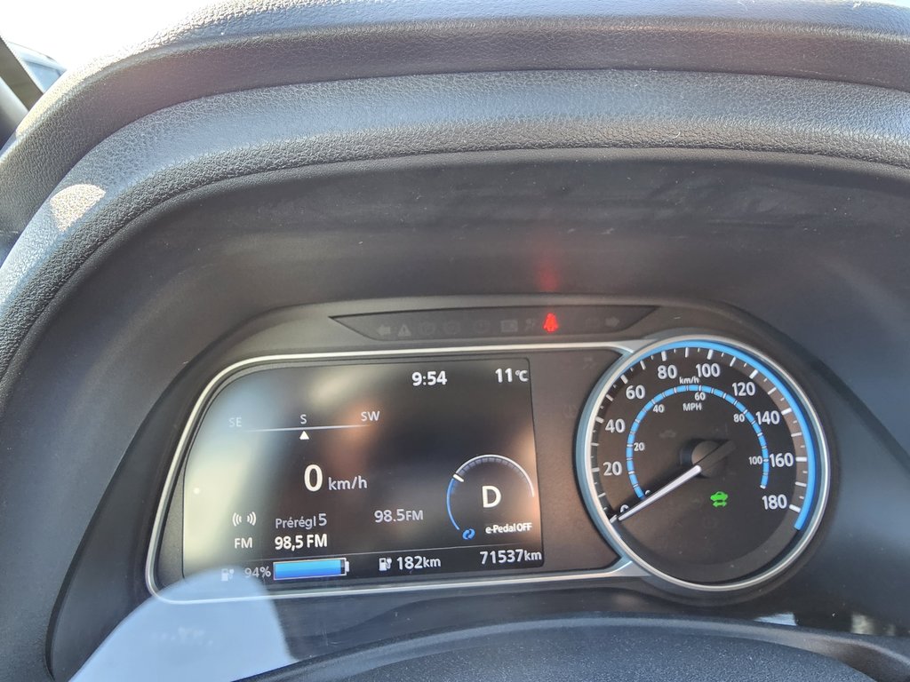 2019  Leaf SV Hatchback 40KW 100% ELECTRIQUE in Saint-Basile-le-Grand, Quebec - 13 - w1024h768px