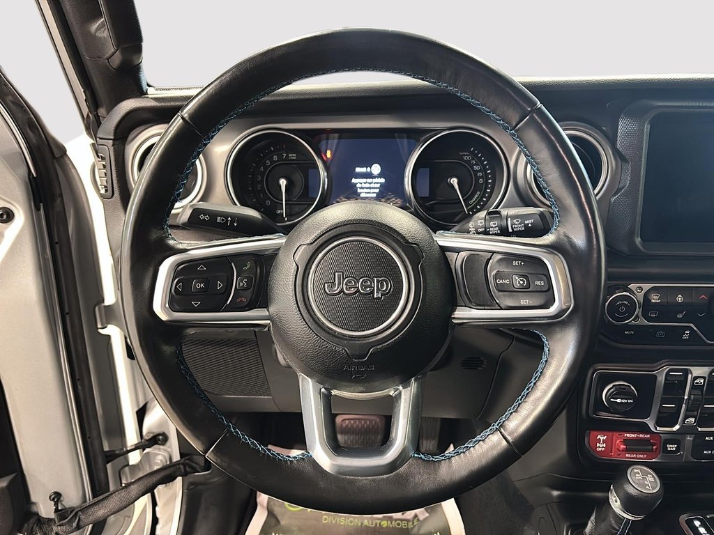 Jeep Wrangler 4xe RUBICON 4X4 BRANCHABLE - CUIR - GPS 2022 à Saint-Hyacinthe, Québec - 9 - w1024h768px