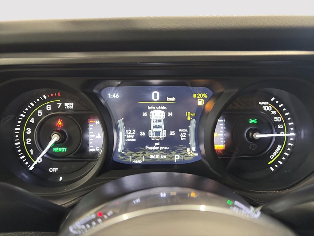 Jeep Wrangler 4xe Sahara 4XE - 2 TOITS INCLUS!!! 2024 à Saint-Hyacinthe, Québec - 12 - w1024h768px
