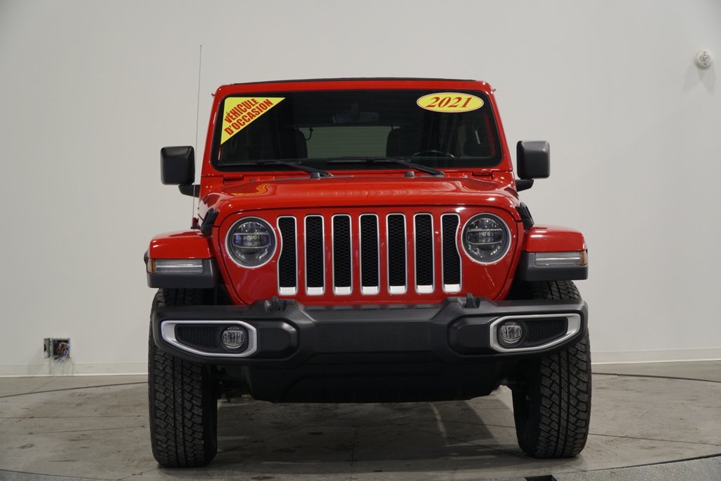 Jeep Wrangler Unlimited Sahara TOIT SKYVIEW  +++ 2021 à Saint-Hyacinthe, Québec - 2 - w1024h768px