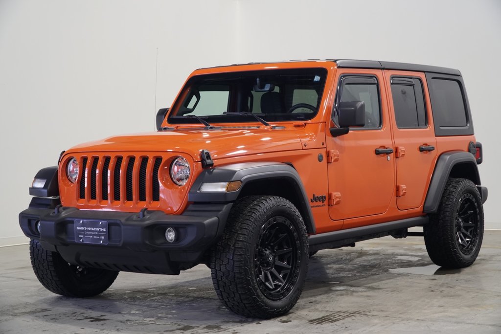 Jeep Wrangler SPORT S 4X4 // NAVIGATION // TEMPS FROIDS 2023 à Saint-Hyacinthe, Québec - 1 - w1024h768px