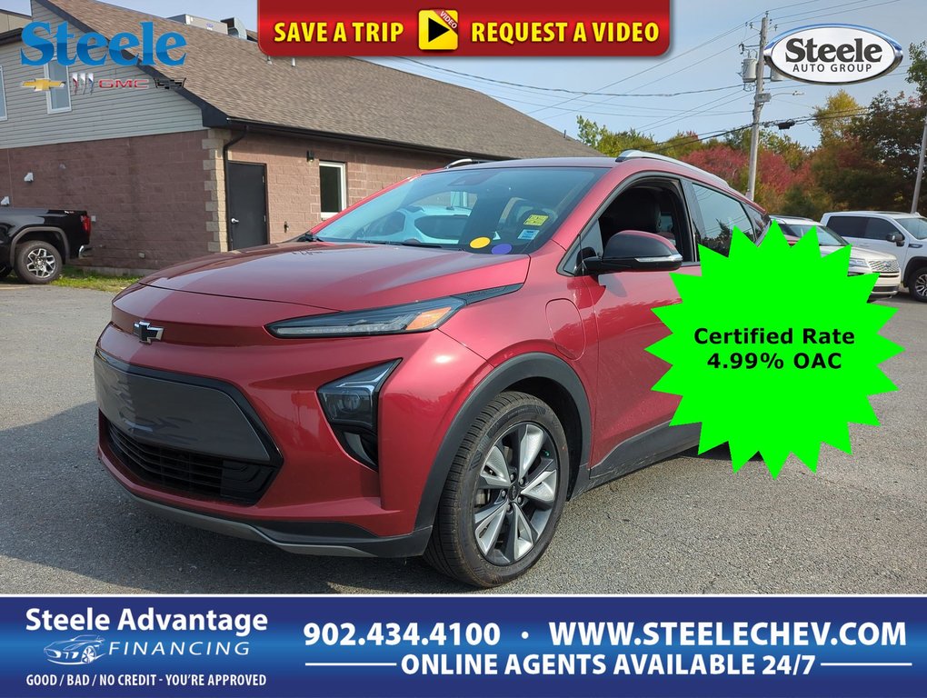 2022  BOLT EUV LT *GM Certified* EV Rebate 4.99% Financing OAC in Dartmouth, Nova Scotia - 1 - w1024h768px