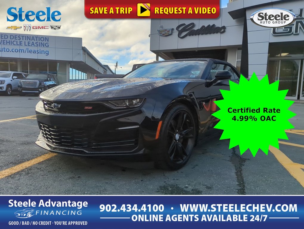 2023  Camaro 1SS Convertible *GM Certified* V8 4.99% Financing OAC in Dartmouth, Nova Scotia - 1 - w1024h768px