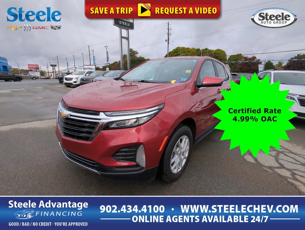 2023  Equinox LT *GM Certified* 4.99% Financing OAC in Dartmouth, Nova Scotia - 1 - w1024h768px