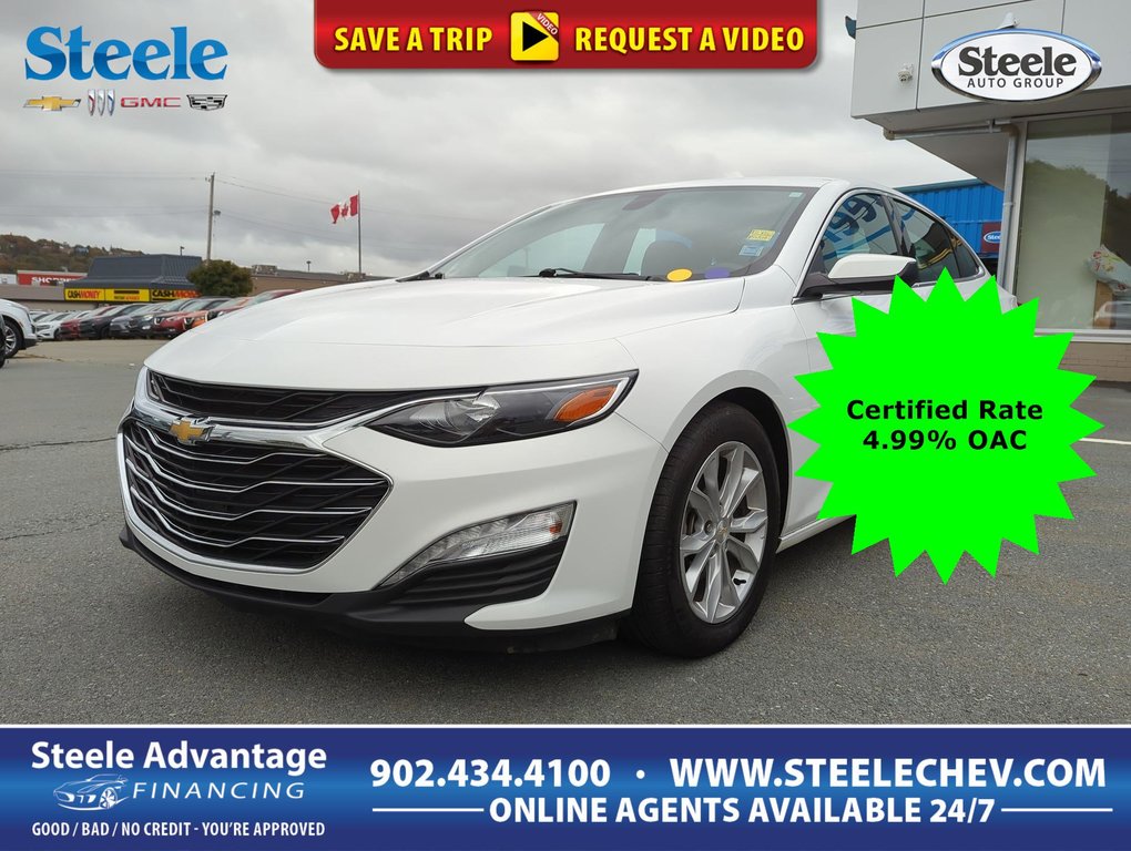 2022 Chevrolet Malibu LT *GM Certified* 4.99% Financing OAC in Dartmouth, Nova Scotia - 1 - w1024h768px