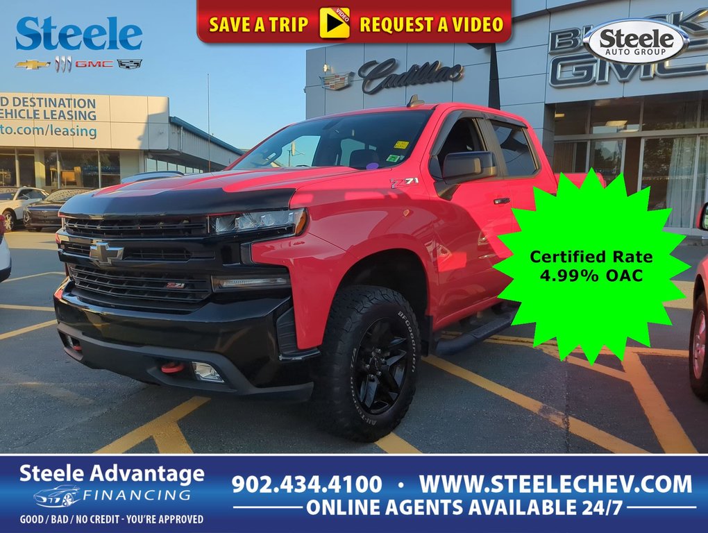 2022  Silverado 1500 LTD LT Trail Boss V8 *GM Certified* 4.99% Financing OAC in Dartmouth, Nova Scotia - 1 - w1024h768px