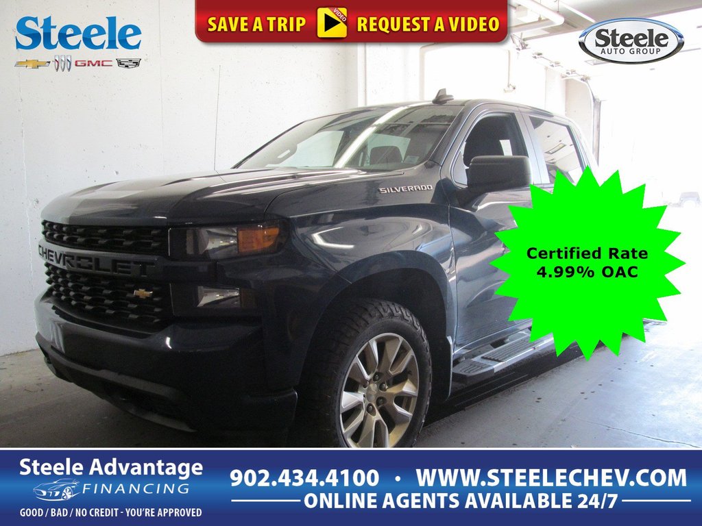 2019  Silverado 1500 Custom *GM Certified* 4.99% Financing OAC in Dartmouth, Nova Scotia - 1 - w1024h768px