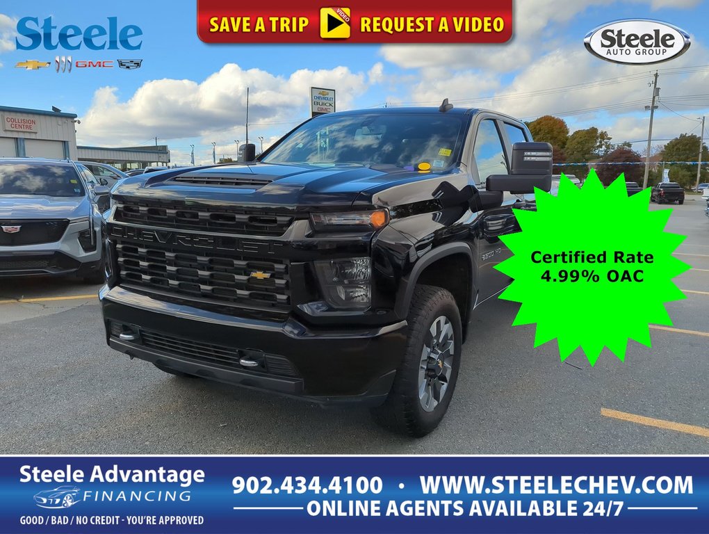 2023  Silverado 2500HD Custom *GM Certified* 4.99% Financing OAC in Dartmouth, Nova Scotia - 1 - w1024h768px