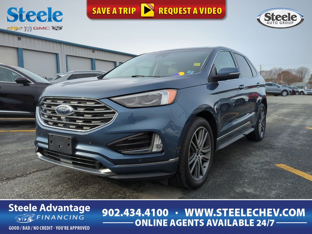 2019 Ford Edge Titanium Leather Sunroof *GM Certified* in Dartmouth, Nova Scotia - 1 - w1024h768px