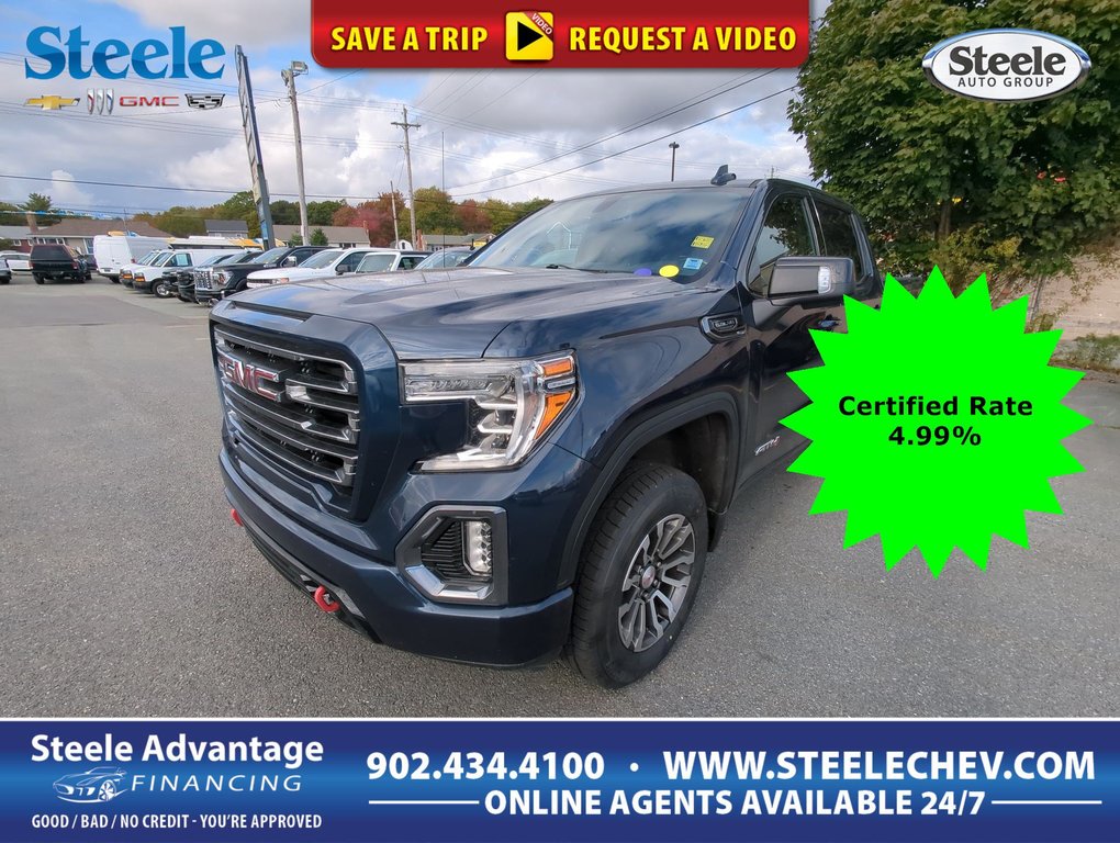 2020  Sierra 1500 AT4 *GM Certified* 4.99% Financing OAC in Dartmouth, Nova Scotia - 1 - w1024h768px