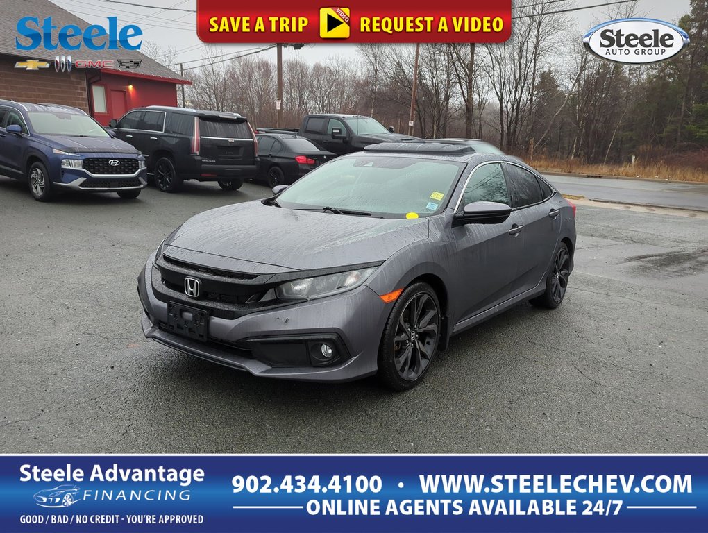 2019 Honda Civic Sedan Sport *GM Certified* in Dartmouth, Nova Scotia - 1 - w1024h768px