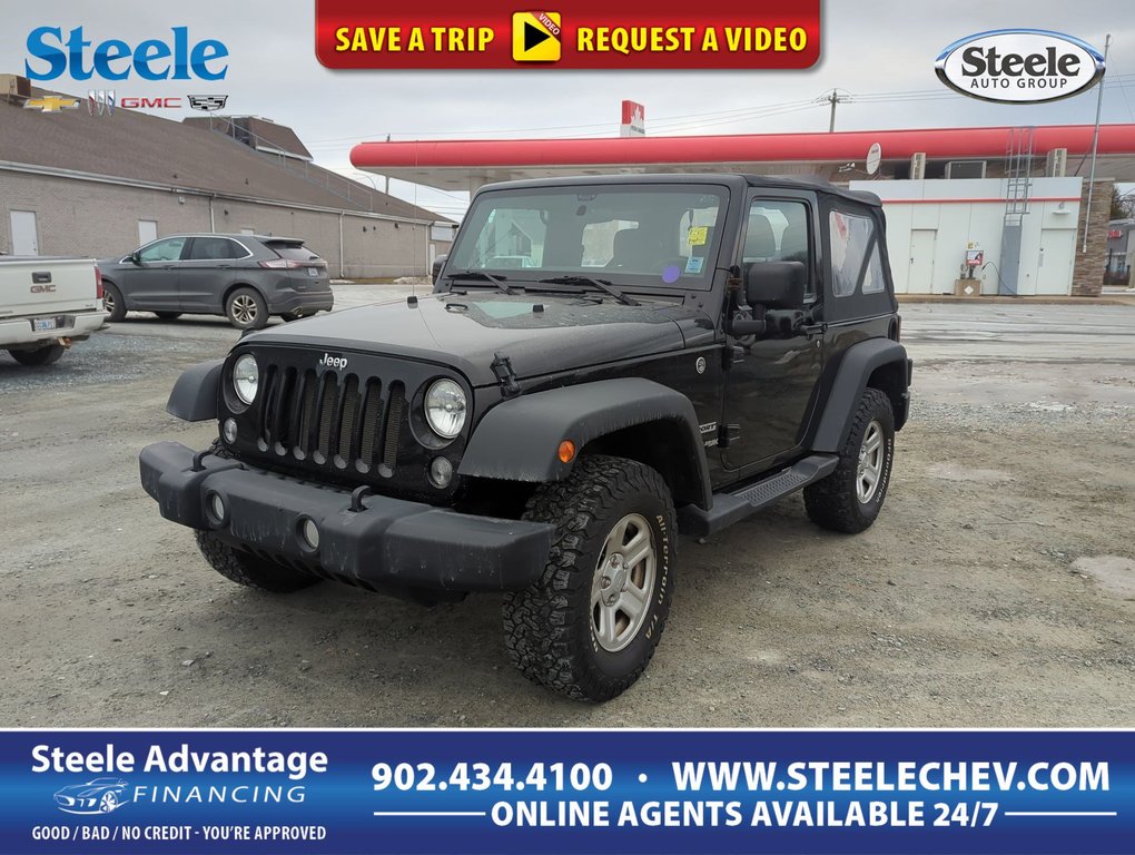 2018 Jeep Wrangler JK Sport *GM Certified* in Dartmouth, Nova Scotia - 1 - w1024h768px