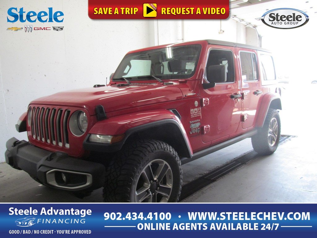 2021  Wrangler Unlimited Sahara *GM Certified* in Dartmouth, Nova Scotia - 1 - w1024h768px