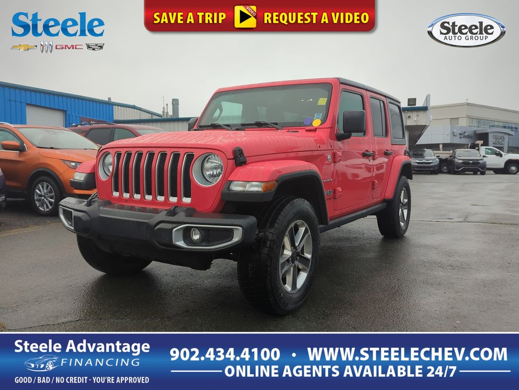 2021 Jeep Wrangler Unlimited Sahara *GM Certified* in Dartmouth, Nova Scotia - 1 - w1024h768px