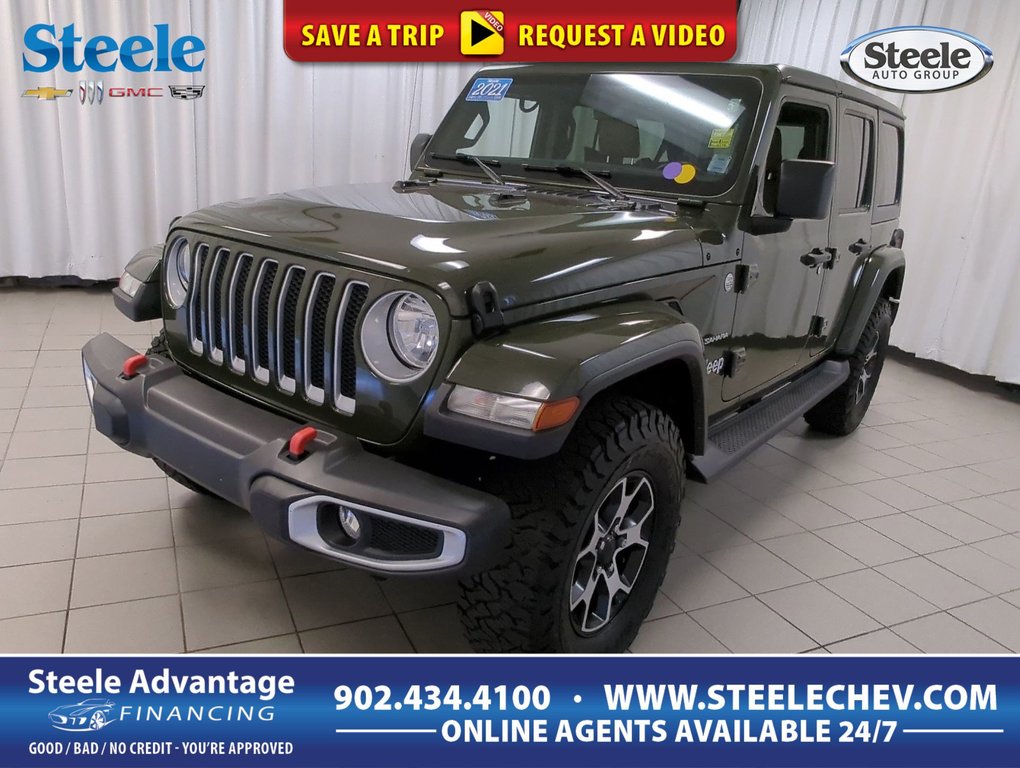 2021 Jeep Wrangler Unlimited Sahara in Dartmouth, Nova Scotia - 1 - w1024h768px