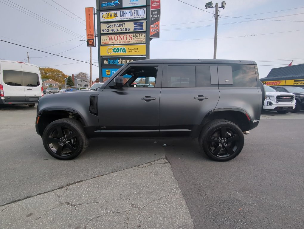 2023  Defender Carpathian Edition V8 Supercharged Custom Matte Paint in Dartmouth, Nova Scotia - 5 - w1024h768px