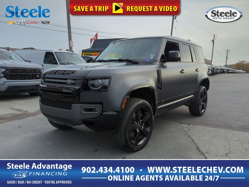 2023  Defender Carpathian Edition V8 Supercharged Custom Matte Paint in Dartmouth, Nova Scotia - 1 - w1024h768px