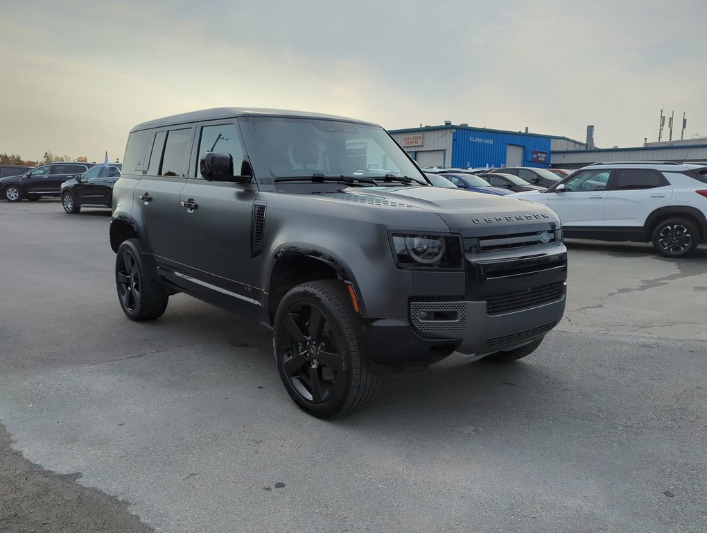 2023  Defender Carpathian Edition V8 Supercharged Custom Matte Paint in Dartmouth, Nova Scotia - 2 - w1024h768px