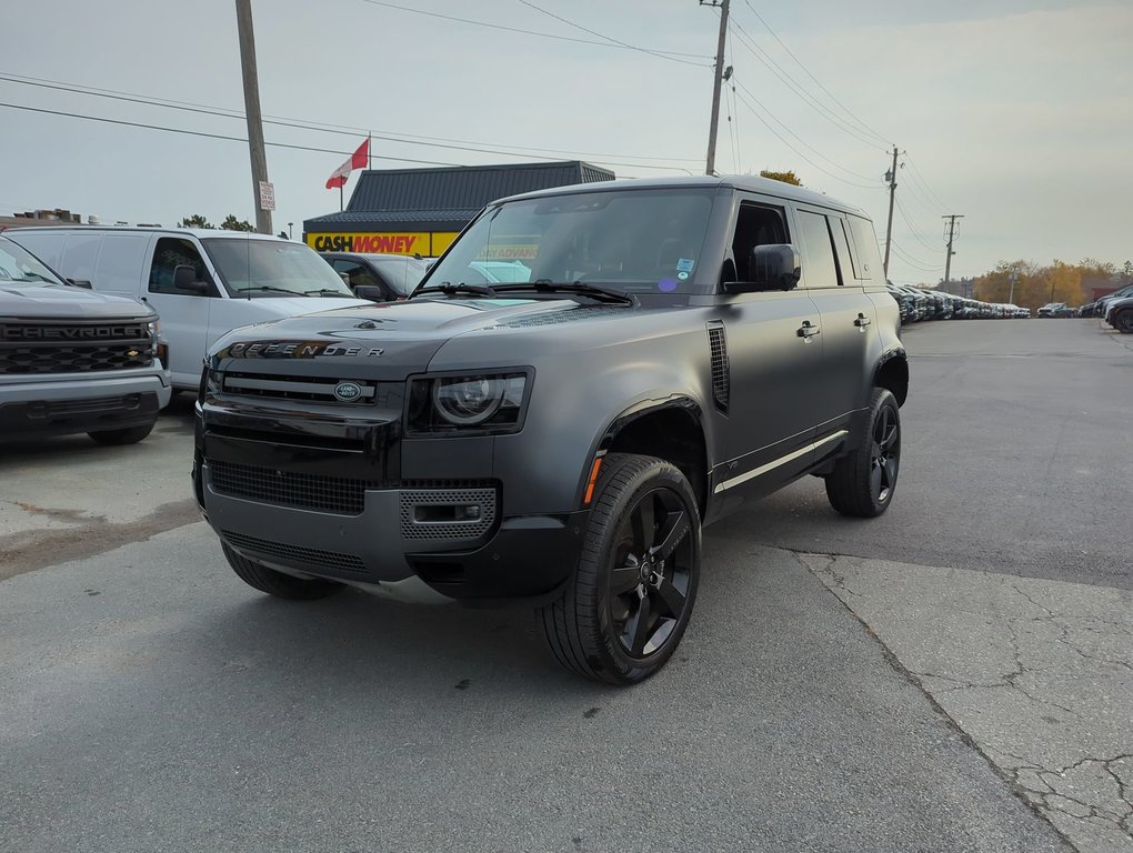 2023  Defender Carpathian Edition V8 Supercharged Custom Matte Paint in Dartmouth, Nova Scotia - 4 - w1024h768px