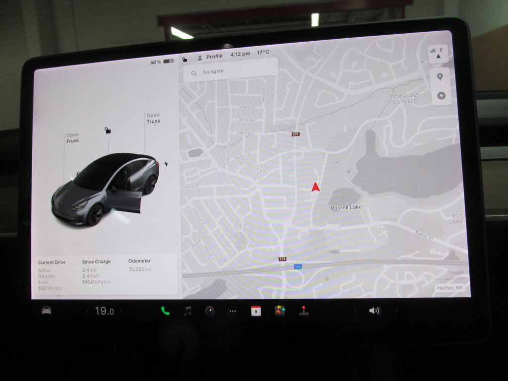 2021 Tesla MODEL 3 Standard Range Plus in Dartmouth, Nova Scotia - 5 - w1024h768px