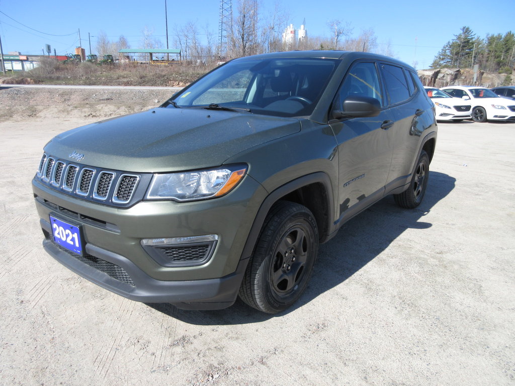 2021 Jeep Compass Sport in North Bay, Ontario - 1 - w1024h768px
