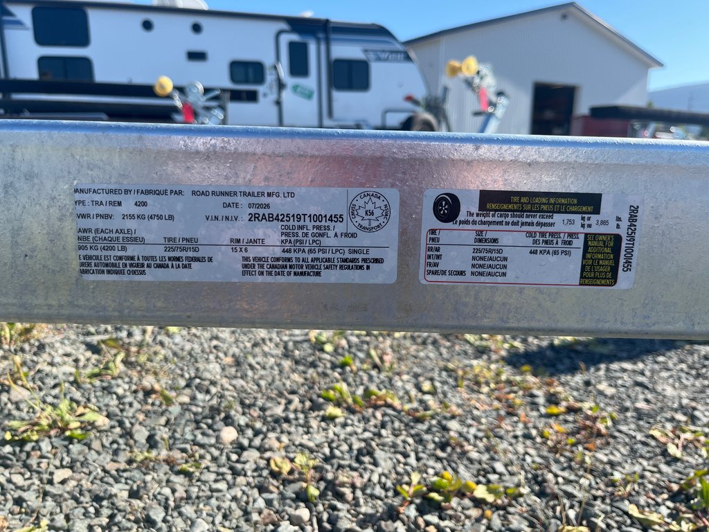 2026 ROAD RUNNER TRAILERS 4 200 in Terrace, British Columbia - 7 - w1024h768px