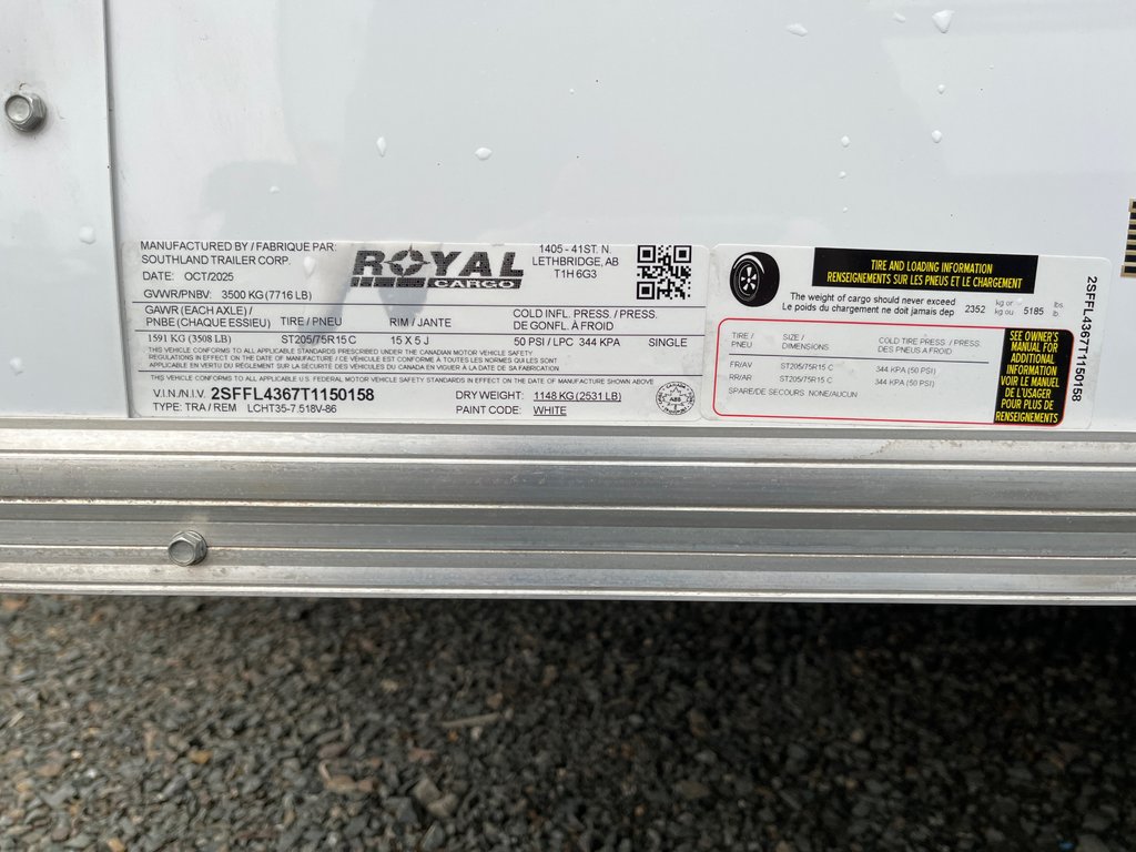 2026 Southland LCHT35-7.518V-86R in Terrace, British Columbia - 8 - w1024h768px