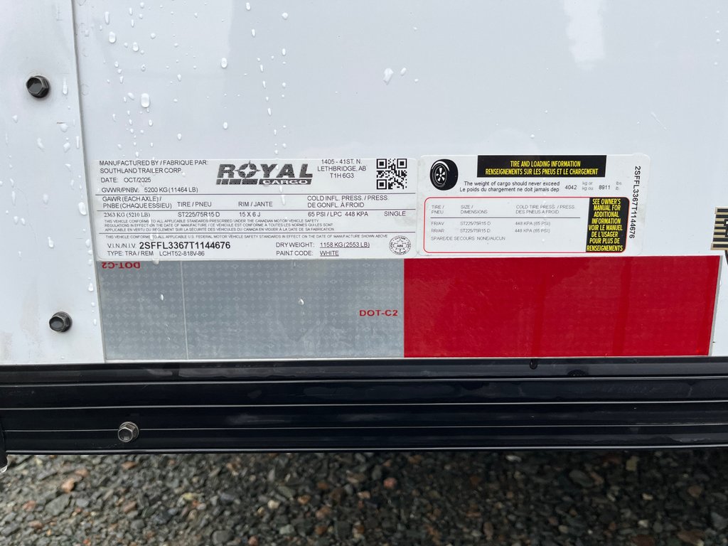 2026 Southland LCHT52-818V-86 in Terrace, British Columbia - 9 - w1024h768px