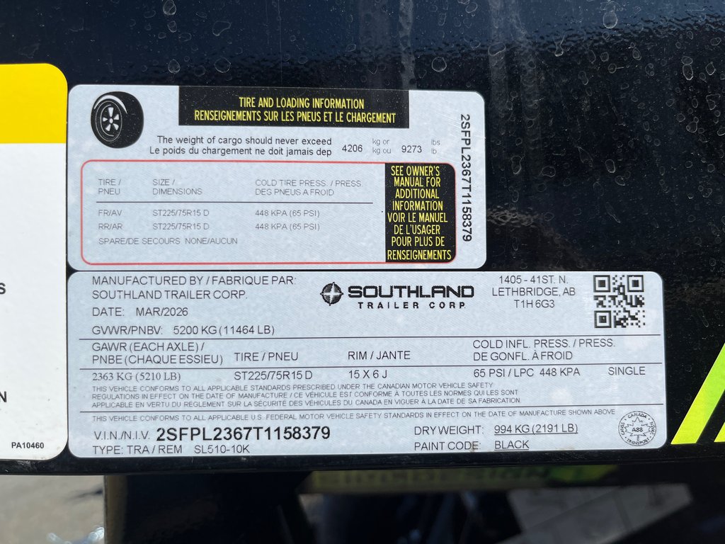 2026 Southland SL510-10K in Terrace, British Columbia - 7 - w1024h768px