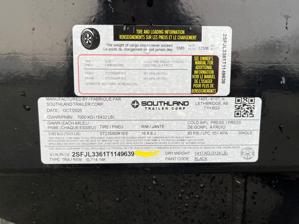 2026 Southland SL714-14K in Terrace, British Columbia - 6 - w1024h768px