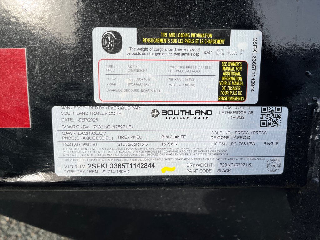 2026 Southland SL714-16KHD in Terrace, British Columbia - 7 - w1024h768px