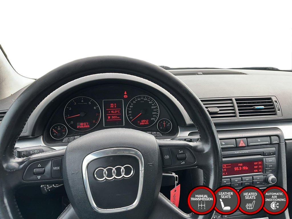 2007 Audi A4 2.0T 6sp man qtro Sdn in Stratford, Ontario - 13 - w1024h768px
