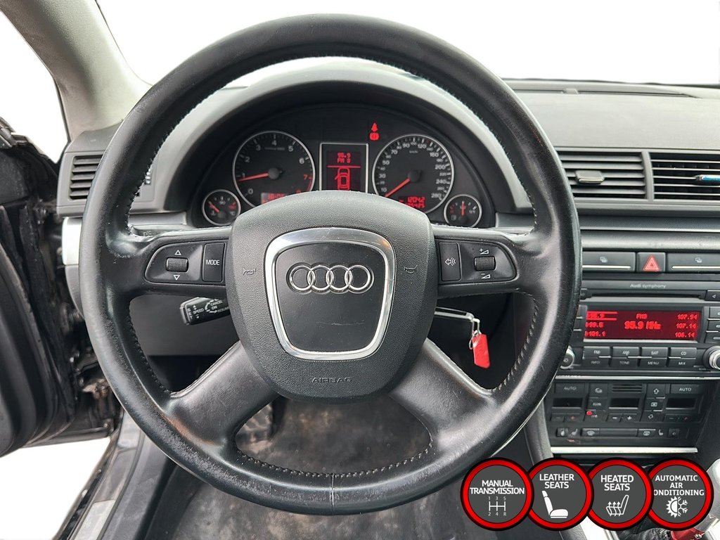 2007 Audi A4 2.0T 6sp man qtro Sdn in Stratford, Ontario - 11 - w1024h768px