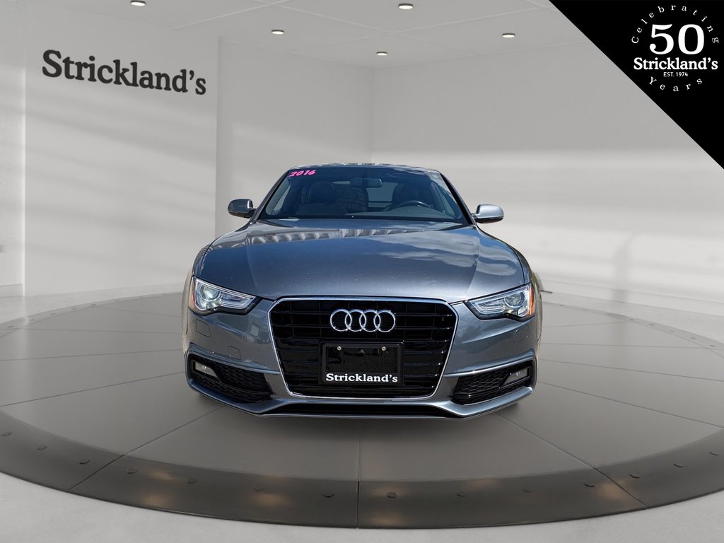 2016  A5 2.0T Progressiv quattro 8sp Tiptronic Cpe in Stratford, Ontario - 2 - w1024h768px