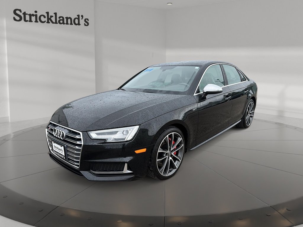 2018 Audi S4 3.0T Progressiv quattro 8sp Tiptronic (SOO) in Stratford, Ontario - 1 - w1024h768px