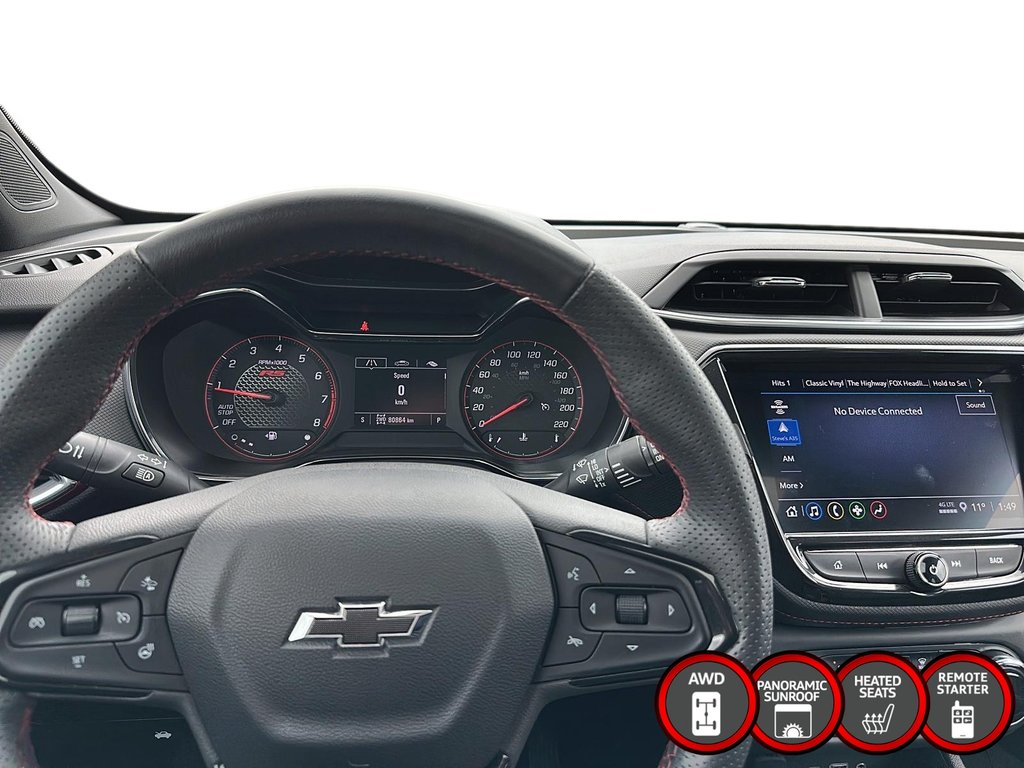 2022 Chevrolet Trailblazer AWD RS in Stratford, Ontario - 13 - w1024h768px