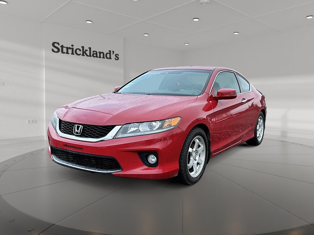 2013  Accord Coupe L4 EX-L Navi 6sp in Stratford, Ontario - 1 - w1024h768px