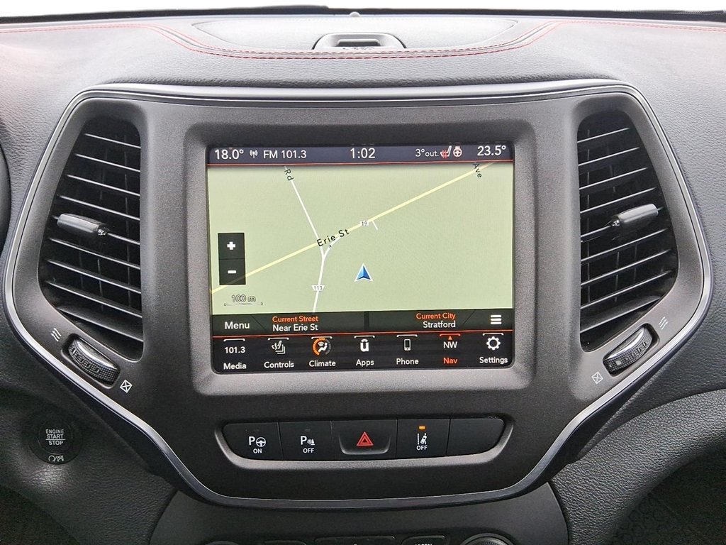 2019 Jeep Cherokee 4x4 Trailhawk in Stratford, Ontario - 20 - w1024h768px