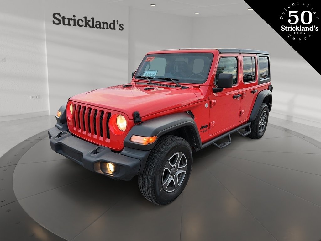 2021 Jeep Wrangler Unlimited Sport in Stratford, Ontario - 1 - w1024h768px