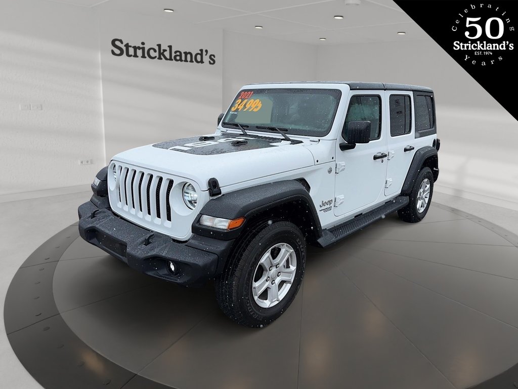 2021  Wrangler Unlimited Sport in Stratford, Ontario - 1 - w1024h768px